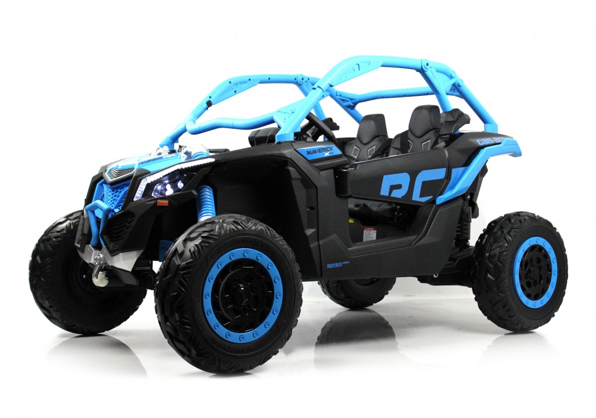 Детский электромобиль BRP Can-Am Maverick (У111УУ)синий  Y111YY